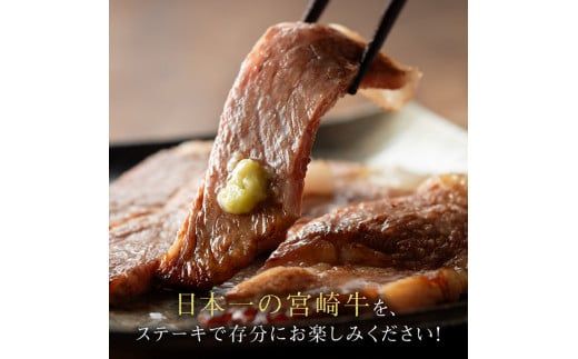 宮崎牛ロースステーキ600ｇ（150g×4枚） 【 肉 牛肉 A4～A5等級 宮崎牛 日本ハム BBQ ロースステーキ 焼肉 】 [E11001]