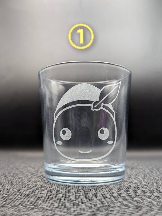 【毛呂山町マスコットキャラクター】もろ丸くんタンブラーグラス（２個セット）