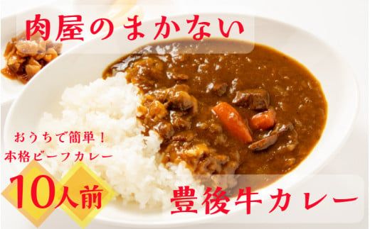 肉屋のまかない豊後牛カレー2.3kg（230g×10P）_1793R