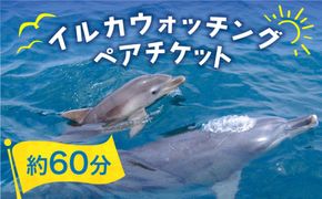 イルカ ウォッチング ペア チケット 【南島原イルカウォッチング】 [SAE001]