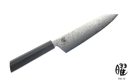 H23-17 「曜」 たくみ 69層鋼 三徳包丁