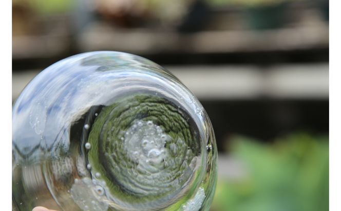 【琉球ガラス工房雫】水玉小鉢１個