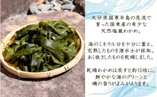 ミネラル豊富な海の野菜！乾燥わかめ100g（18g×4P・7g×4P）_2218R