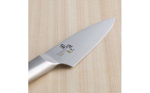 H25-09 ＜スタイリッシュなデザイン・オールステンレス＞ ◇貝印 関孫六 10000ST ペティ 120mm ～衛生的 おしゃれ 調理器具 キッチンツール ギフト 贈り物にも～