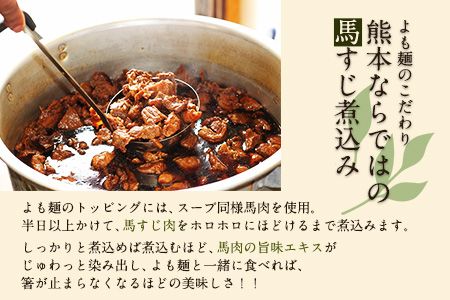 ミシュランガイド 掲載 よも麺 4食入りセット《30日以内に出荷予定(土日祝除く)》よも麺と居酒屋 てんき 熊本県大津町 よもぎ麺 冷凍---so_fyomo_30d_26_16000_4pac---