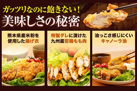 たかもとや チキン南蛮 黒酢付き 10枚 1枚約130～140g 約1300g以上 約1.3kg以上 10人前《30日以内に出荷予定(土日祝除く)》ジューシー 揚げ物 肉 熊本県御船町 惣菜 お弁当 個包装 冷凍 鶏肉 黒酢ダレ---dg_ftakachiki_30d_22_13500_10p---