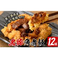 【本場鹿児島産】 黒豚角煮飯12個セット a5-289