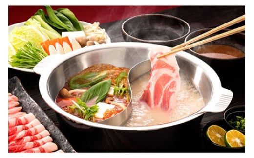 【12回定期便】雲仙もみじ豚 サーロイン ロース 薄切り しゃぶしゃぶ 用 600g / 南島原市 / はなぶさ [SCN105]