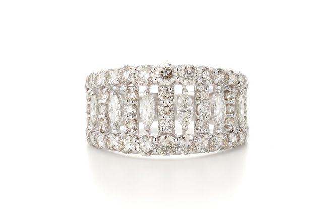 J005-4 ARC-EN-CIEL プラチナ ダイヤリング（計 2.0ct）【鑑別書付き ジュエリー プレゼント ギフト ファッション アクセサリー 贈り物 贈答 お祝い 記念日】