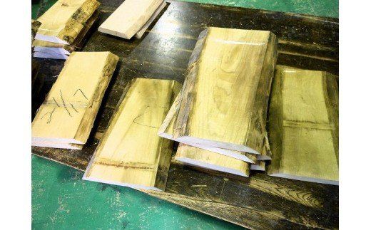 D46-07 一枚板時計（栗） JTK002-OBK