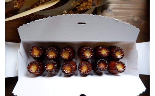 カヌレ プチカヌレ 12個 入り 2箱 計 24個 Cafe Bisous カフェビズ フレンチカフェ 422