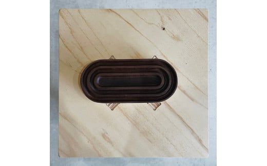 447. Oval Tray 筆記具トレー ステーショナリーケース 筆記具 トレイ