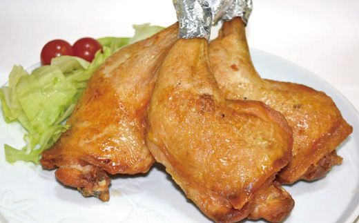 【ちきん館】四万十あし（塩・コショー味）中 3本セット 高知県 高知 四万十市 四万十 しまんと 国産 おかず チキン 鶏 鶏肉 パーティー 柔らかい 冷凍 真空 ジューシー 惣菜 ギフト 25-936