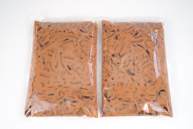 いか塩辛 2kg（1kg×2p） 冷凍 [小野万 宮城県 気仙沼市 20564605] 魚 魚介類 いか イカ 塩辛 イカ塩辛 おつまみ 珍味