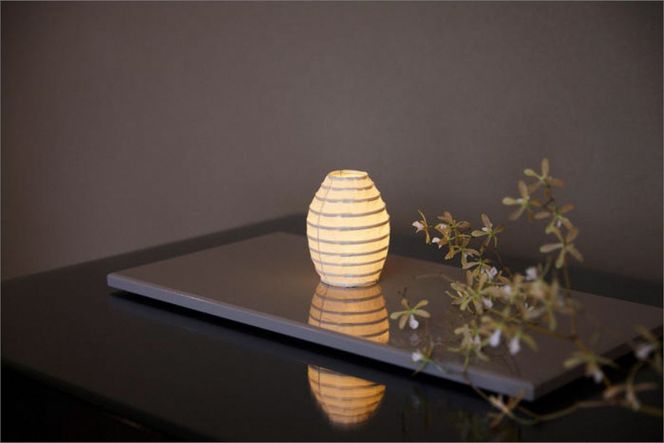 【小嶋庵　京提灯】一輪挿し提灯（直径8ｃｍ・高さ11cm程度） 2個セット　KJ00001