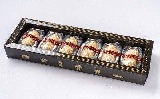 0B1-24 南蛮落花生チョコレートもなか（6個入り）