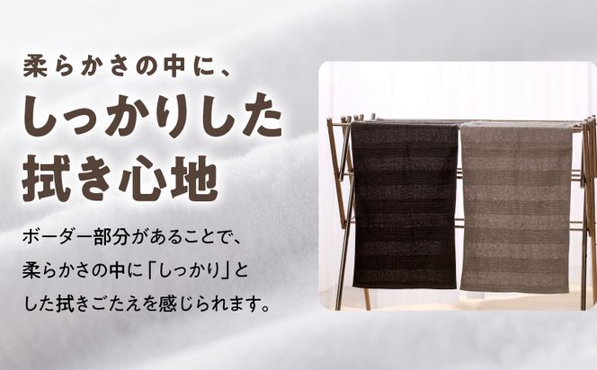 010B666 【TVで紹介！】ナチュレル 贅沢フェイスタオル 10枚（グレー系）【泉州タオル 国産 吸水 普段使い 無地 シンプル 日用品 家族 ファミリー】