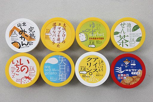 ★お中元★高知アイスの「アイスクリーム」　16個セット（８種類×２個）
