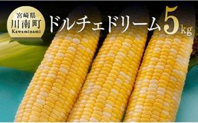 スイートコーン【令和8年発送】宮崎県産とうもろこし　朝どれ！守部さんちのドルチェドリーム5kg 【 とうもろこし スイートコーン トウモロコシ スィートコーン 令和8年発送 】ⅠⅩ [C06404]