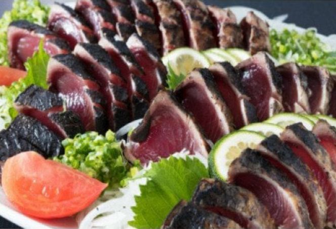 【奇数月６回定期便】厳選かつおの完全わら焼きたたき【１節入り】　kr016