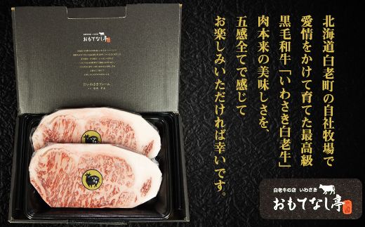 いわさきファーム白老牛　特選ギフト「Ａ」セット AB010 