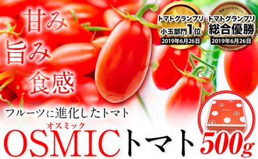 トマト フルーツトマト OSMIC(オスミック)トマト 500g[90日以内に出荷予定] 高濃度 株式会社ジェイ・イー・ティ・アグリ 甘い うまみ とまと ミニトマト 野菜 岡山県 笠岡市---A-187a---