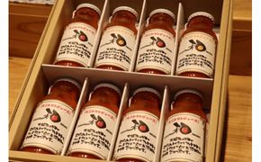 【2026年1月より発送】【ミニトマト約25個分をぎゅっと詰め込んだ】和ちゃん農園のトマトジュース(180ml×8本)【0tsuchi00401】