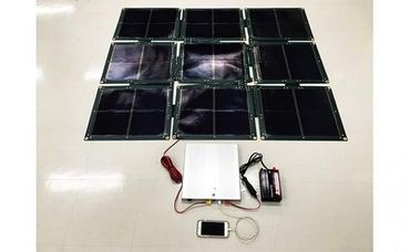 折り畳み式ソーラーパネルと蓄電池【nanoGrid】