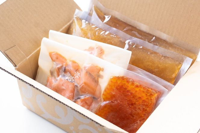 宮城のはらこ飯 2合分×2p [斉吉商店 宮城県 気仙沼市 20563846] はらこめし 冷凍 パック いくら イクラ 鮭 さけ サケ 惣菜 魚 魚介類 支援 事業者支援 