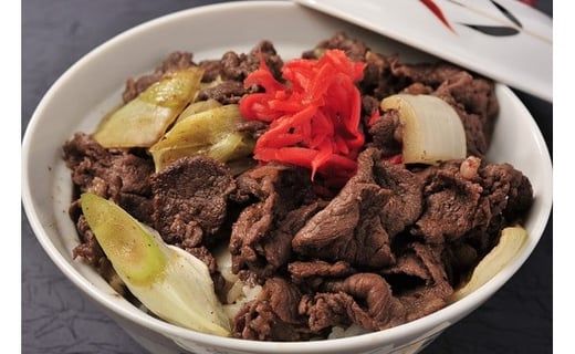 甲州名物！牛より馬い「うま丼の具」6個＆「馬もつ煮」3個ふるさと納税限定セット　馬肉 桜肉 国産 ご当地グルメ 郷土料理