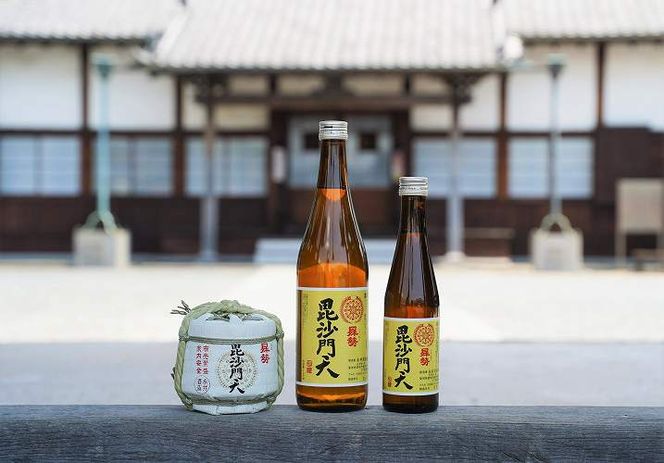 清酒曻勢 "毘沙門天" 720ml【願掛け用絵馬付き】日本酒 四合瓶 兵庫県産山田錦 純米　H020-017