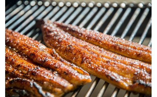 217.【うなぎ屋かわすい】超特大国産うなぎ１本＆蒲焼きカット(A217-1)