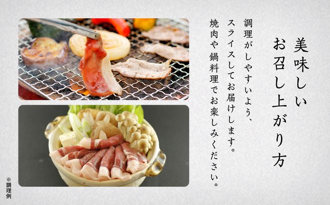 イノシシ肉 食べ比べセット（バラ　モモ　ウデ） 合計560g 010176