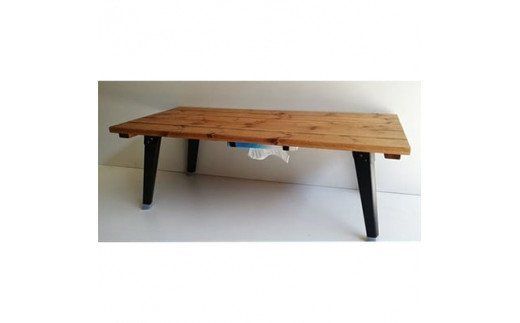 ティッシュ 固定 バンド テーブル裏用 [新星金属製作所 大阪府 守口市 20940859] 折りたたみテーブル ローテーブル リビングテーブル サイドテーブル ボックスティッシュ バンド