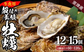 牡蠣 【国産】殻付き 生食用 牡蠣 旅する牡蠣 プレミアムオイスター 室津 12～15個入り 室戸海洋深層水 生食用 生食 生ガキ 生食用カキ カキ 牡蠣 かき 魚貝類 冷蔵 先行予約 送料無料　ak004!