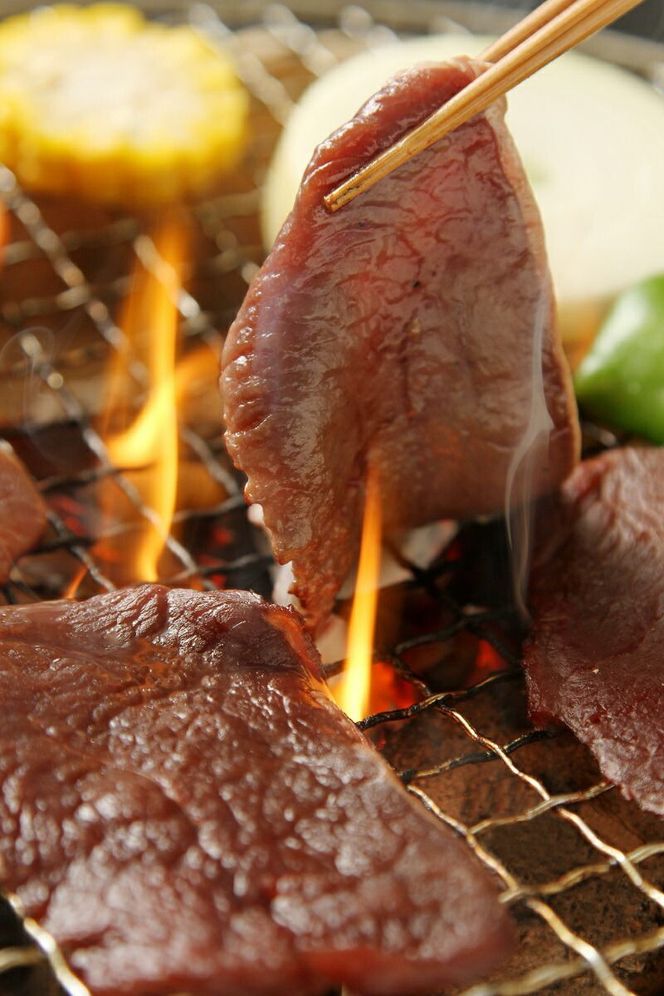特製たれ漬えぞ鹿焼肉ミックス【300g×2袋】