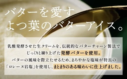 【CF】北海道 よつ葉 アイスクリーム 発酵バター 6個 詰め合わせ カップアイス アイス スイーツ お取り寄せ デザート ギフト 冷凍 よつ葉乳業 送料無料 北海道 十勝 士幌町 【Y13】