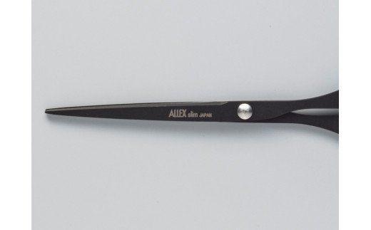 H8-172 ALLEX スリム140 フッ素コート【レッド】スリムはさみ（11164R）