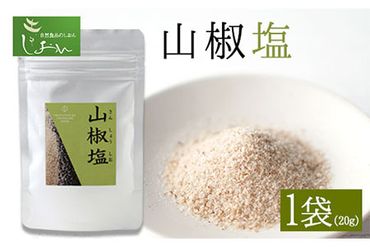 山椒塩 1袋 20g 株式会社しおん 《90日以内に出荷予定(土日祝除く)》 和歌山県 紀の川市---wsk_sionssio_90d_22_7000_20g---