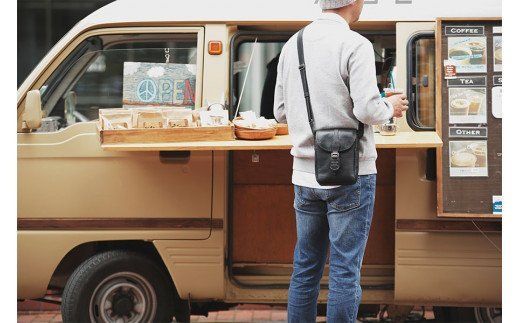 SOMES　FU-04　ポシェット（ブラック） [北海道 砂川市 4946747]