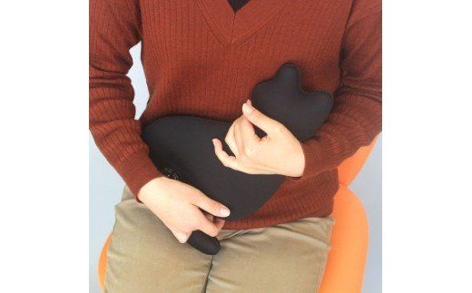 クロッツやわらか湯たんぽ/ネコタイプ_10107Z