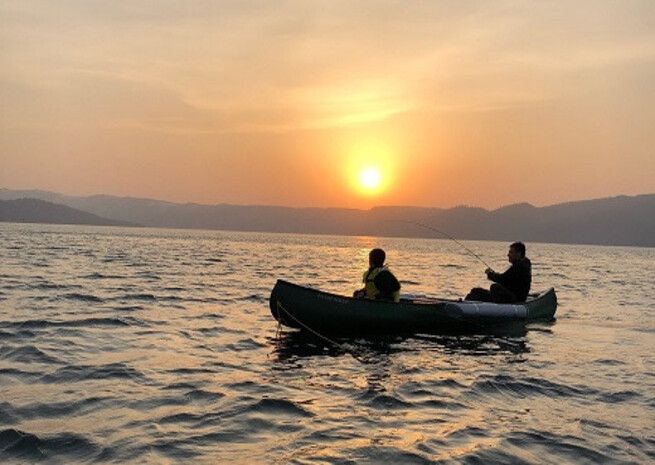 9129.ワッカBBB宿泊券２名様　カヌー体験付きプラン　夕食バーベキュー