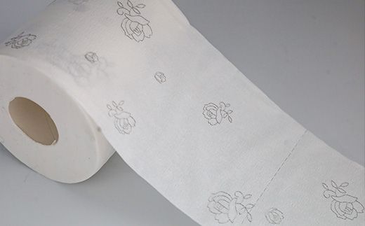 トイレットペーパー詰め合わせ24パックセット（藤の香り＆黒バラの香り / 96ロール）