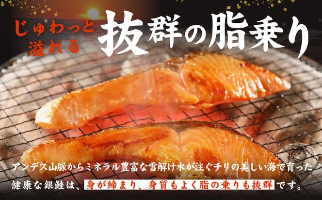 kgp0004 熟成 銀鮭 切り身 辛口塩味 合計 1.5kg（13切れ前後）