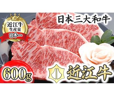 【４等級以上の未経産牝牛限定】近江牛サーロインステーキ【600ｇ（200ｇ×3枚）】【AF04SM】