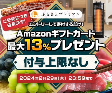 Amazonギフトカード最大13%キャンペーン【2月】