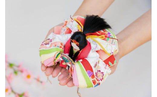 428. 伝統工芸士 蘇童の ひな人形『手まり雛 ころろ ショコラ＆ベリー』 匠の技 親王飾り