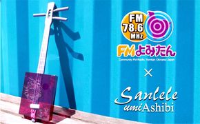 【三線工房まちだ屋】サンレレ海遊びSanleleUmiAshibi（パープル・FMよみたん）