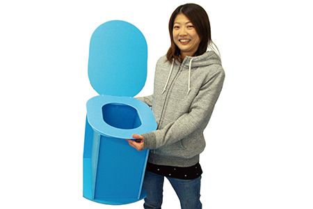 備蓄組立トイレ「タカレットQ」 [AN01-NT]