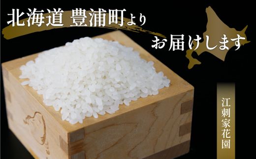 ■3ヵ月連続お届け【定期便 3回】北海道 豊浦 令和5年産 精米 ななつぼし 5kg TYUQ004